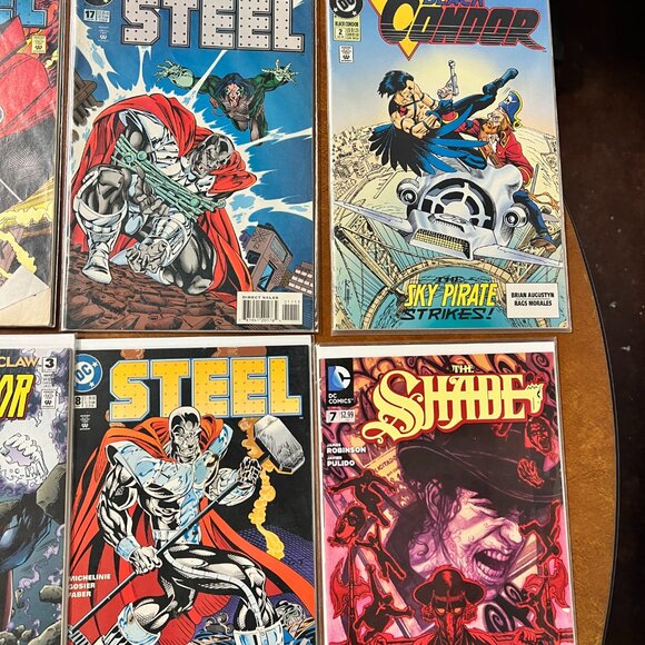 Lot of 15 Dc Comics - Spiral Zone (1988), Steel, The Trials of Shazam, The Shade - Picture 3 of 8
